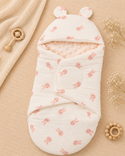 Muslin Sleeping Bag - Bunny Love